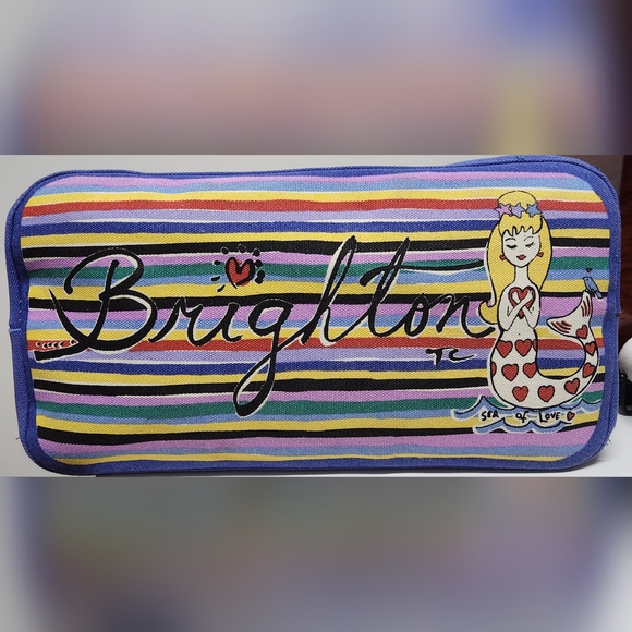 BRIGHTON You Warm My Heart Canvas Tote NWOT - Picture 7 of 15